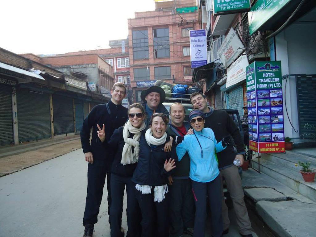 Hotel Travelers Home Kathmandu Exterior photo